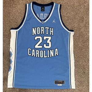 Nike Elite North Carolina Targets Michael Jordan #23 Carolina Blue Jersey 2XL